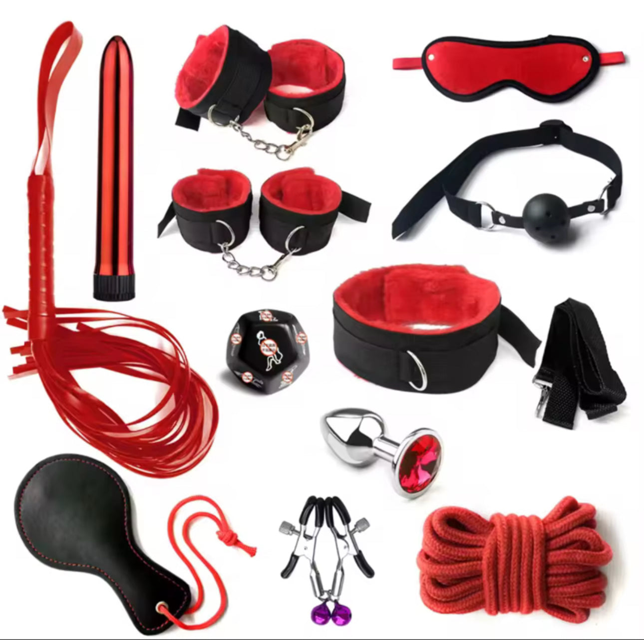 15 Piece Bondage Set
